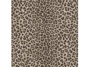 Vliesová tapeta na zeď, béžová, hnědá, imitace leopardí kůže, Z81028, Philipp Plein 2, Zambaiti Parati