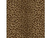 Vliesová tapeta na zeď, hnědá, zlatá, imitace leopardí kůže, Z81029, Philipp Plein 2, Zambaiti Parati