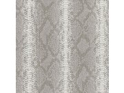 Vliesová tapeta na zeď, šedá, imitace hadí kůže, Z81032, Philipp Plein 2, Zambaiti Parati Tapety Yara - Zambaiti Parati