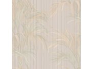 Vliesová tapeta na zeď, šedá, žlutá, pruhy, listy, Z81022, Philipp Plein 2, Zambaiti Parati