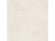 Vliesová tapeta na zeď, bílá, pruhy, listy, Z81018, Philipp Plein 2, Zambaiti Parati