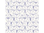 Vliesová obrazová tapeta na zeď, bílá, červená, drinky, Z81081 3x1m Philipp Plein 2 Zambaiti Parati