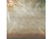 Vliesová obrazová tapeta na zeď, hnědá, šedá, slunce, palmy, Z81074, 5x3m, Philipp Plein 2, Zambaiti Parati