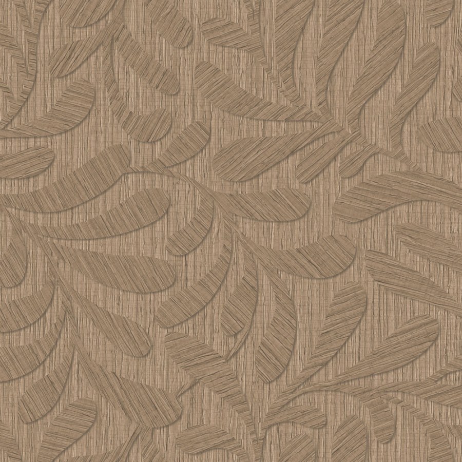 Tapety Yara - Decoprint - Vliesová tapeta na zeď, hnědá, červená, imitace dřeva, listy, TN29053, Terra Nova, Decoprint Vliesová tapeta na zeď, hnědá, červená, imitace dřeva, listy, TN29053, Terra Nova, Decoprint - Decoprint