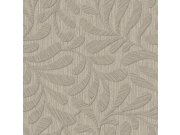 Vliesová tapeta na zeď, hnědá, šedá, imitace dřeva, listy, TN29051, Terra Nova, Decoprint