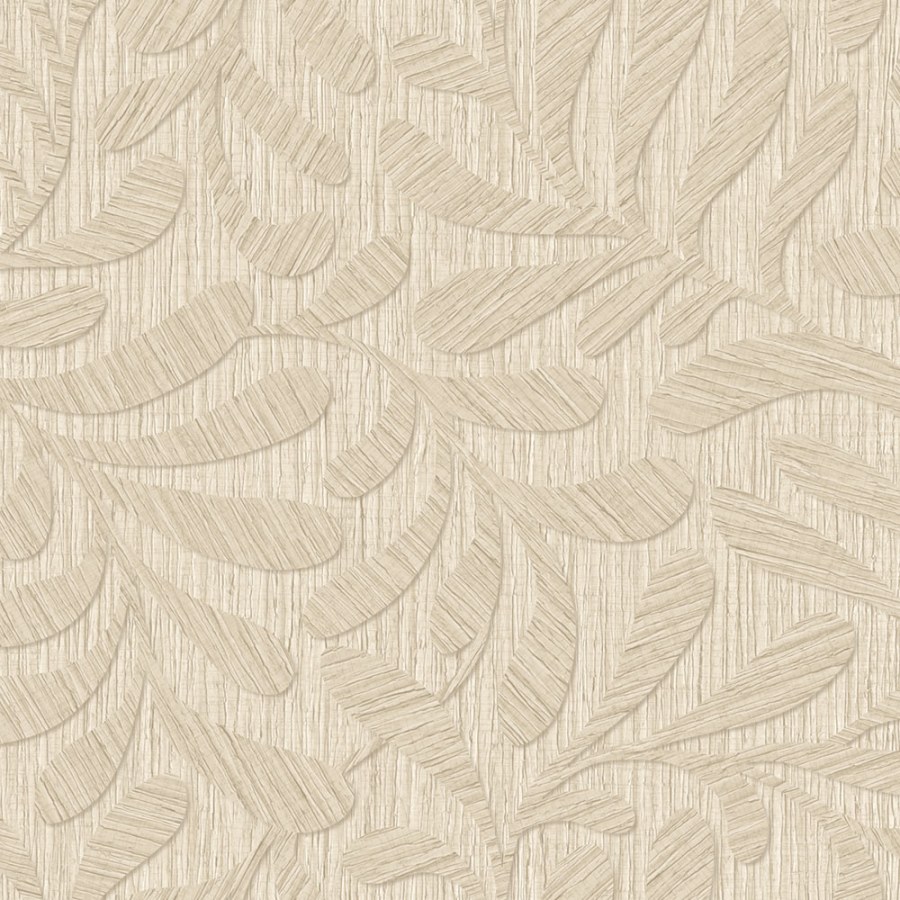 Tapety Yara - Decoprint - Vliesová tapeta na zeď, béžová, imitace dřeva, listy, TN29050, Terra Nova, Decoprint Vliesová tapeta na zeď, béžová, imitace dřeva, listy, TN29050, Terra Nova, Decoprint - Decoprint