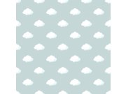 Vliesová tapeta na zeď, modrá, bílá, mráčky, 4457, Momi, Parato by Cristiana Masi