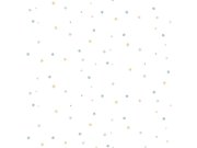 Vliesová tapeta na zeď, modrá, zlatá, hvězdičky, 4451 Momi Parato by Cristiana Masi