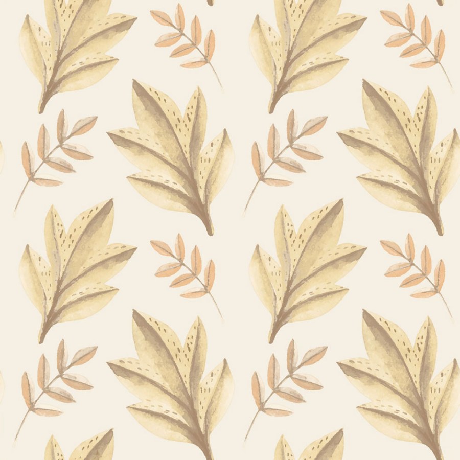 Vliesová tapeta na zeď, béžová, hnědá, listy, 4416, Momi, Parato by Cristiana Masi - Parato by Cristiana Masi