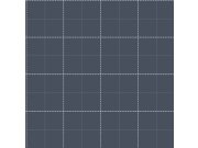 Vliesová tapeta na zeď, tmavě modrá, bílá, káro, 4480, Momi, Parato by Cristiana Masi Tapety Yara - Parato by Cristiana Masi