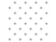 Dětská vliesová tapeta na zeď, bílá, černá, fotbalové míče, 4456, Momi, Parato by Cristiana Masi