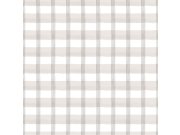 Vliesová tapeta na zeď, šedá, bílá, káro, 4476 Momi Parato by Cristiana Masi