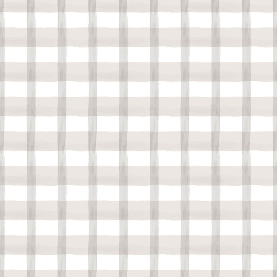 Vliesová tapeta na zeď, šedá, bílá, káro, 4476 Momi Parato by Cristiana Masi - Parato by Cristiana Masi