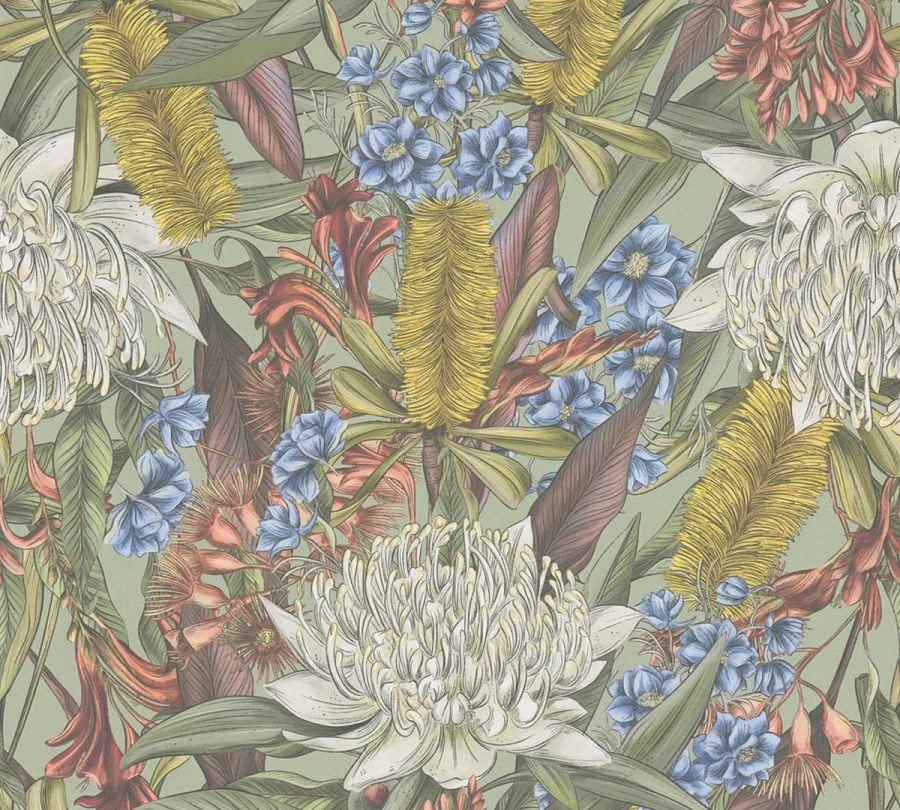 Vliesová tapeta na zeď Drawn into Nature 39428-1 39428-1V Vliesová tapeta na zeď Drawn into Nature 39428-1 39428-1V