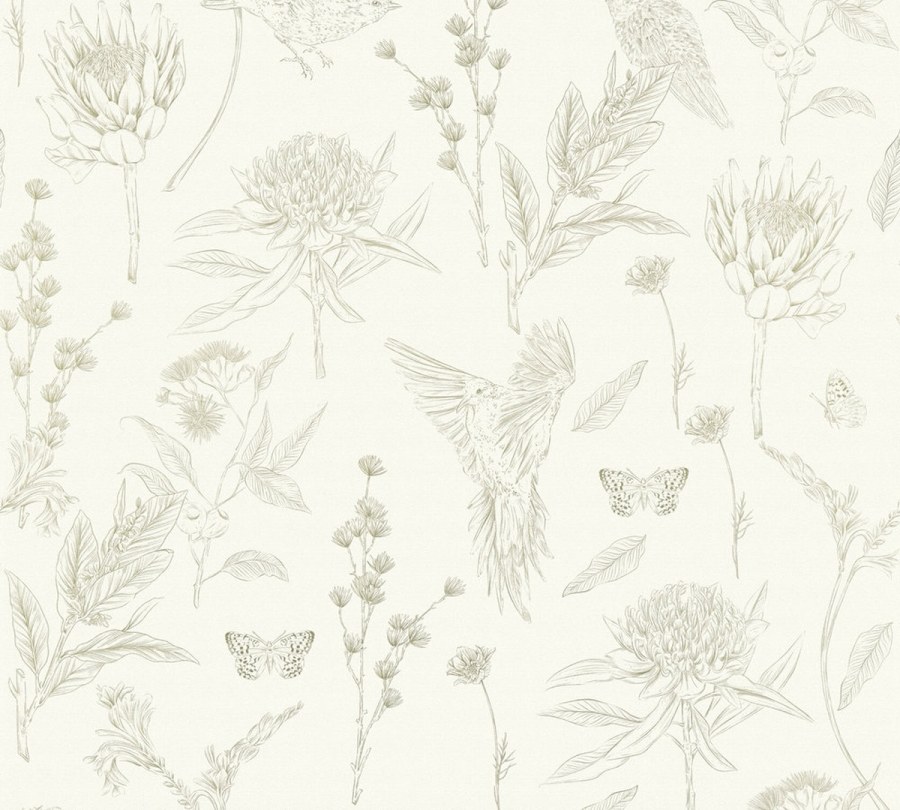 Vliesová tapeta na zeď Drawn into Nature 39429-3 39429-3V - Drawn into Nature