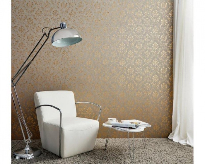 Vliesová tapeta na zeď Metallic Silk 30662-5 30662-5V - AP Finest