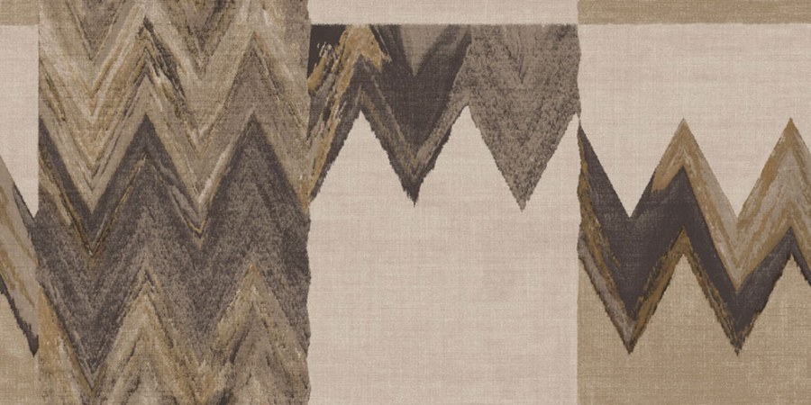 Geometrická vliesová tapeta na zeď, béžová, hnědá, imitace látky, 6679, Metamorphosis, Parato by Cristiana Masi - Parato by Cristiana Masi