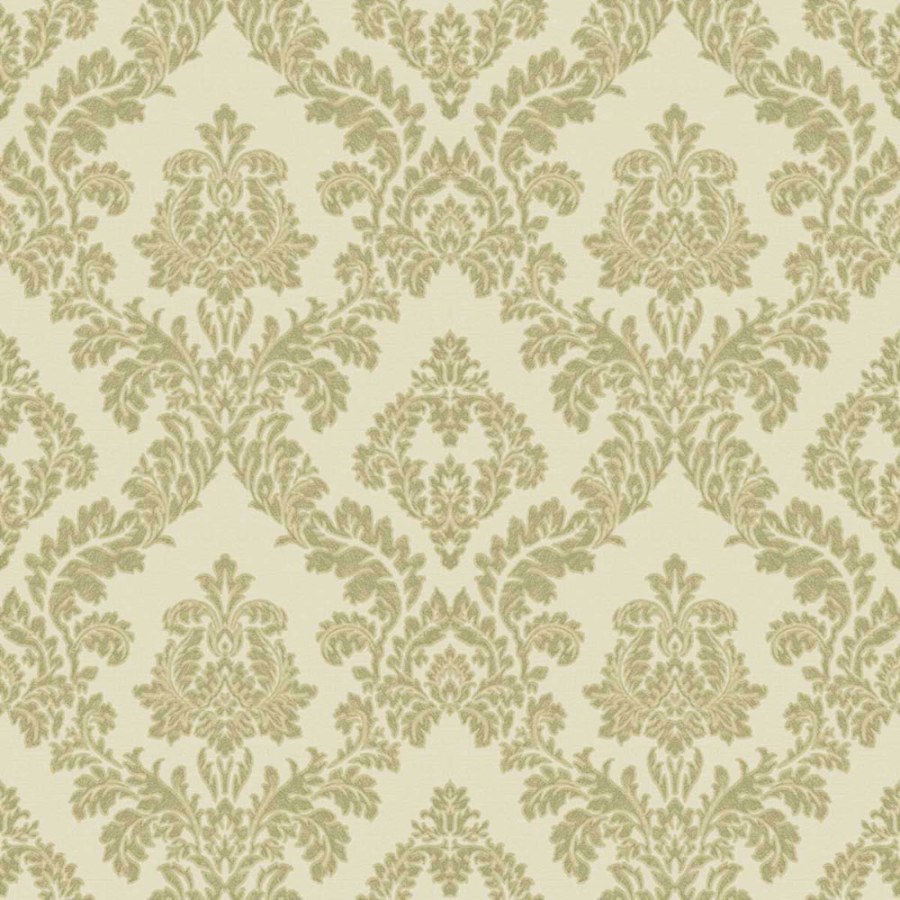 Vliesová tapeta na zeď, žluto-zelená, zámecký vzor, 7745, Agora, Parato by Cristiana Masi - Parato by Cristiana Masi