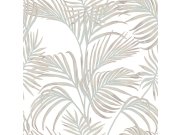 Luxusní krémová vliesová tapeta s palmovými listy, 7736, Agora, Parato by Cristiana Masi