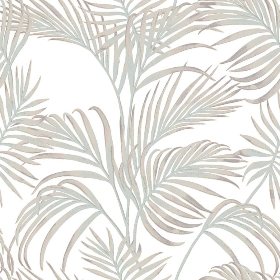 Luxusní krémová vliesová tapeta s palmovými listy, 7736, Agora, Parato by Cristiana Masi - Parato by Cristiana Masi
