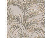 Luxusní šedá vliesová tapeta s palmovými listy, 7733, Agora, Parato by Cristiana Masi