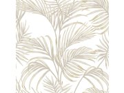 Luxusní bílá vliesová tapeta s palmovými listy, 7730, Agora, Parato by Cristiana Masi