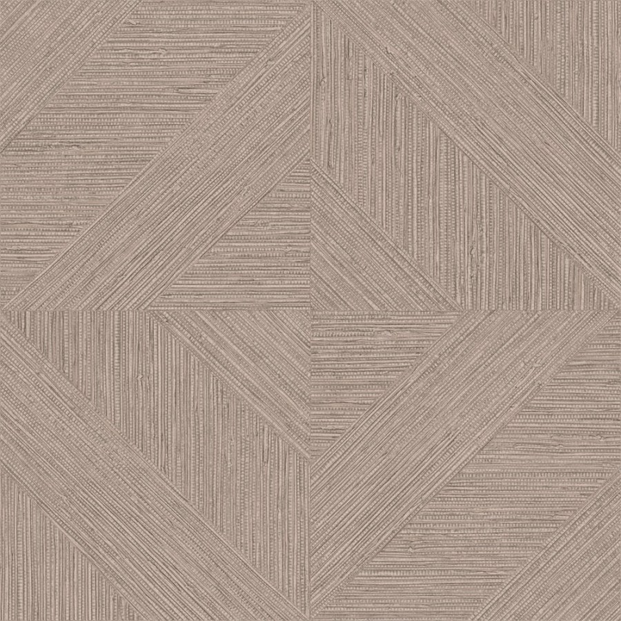 Vliesová tapeta na zeď, parketový vzor, textura rohože, hnědá, šedá, IM28014, Imani, Decoprint - Decoprint