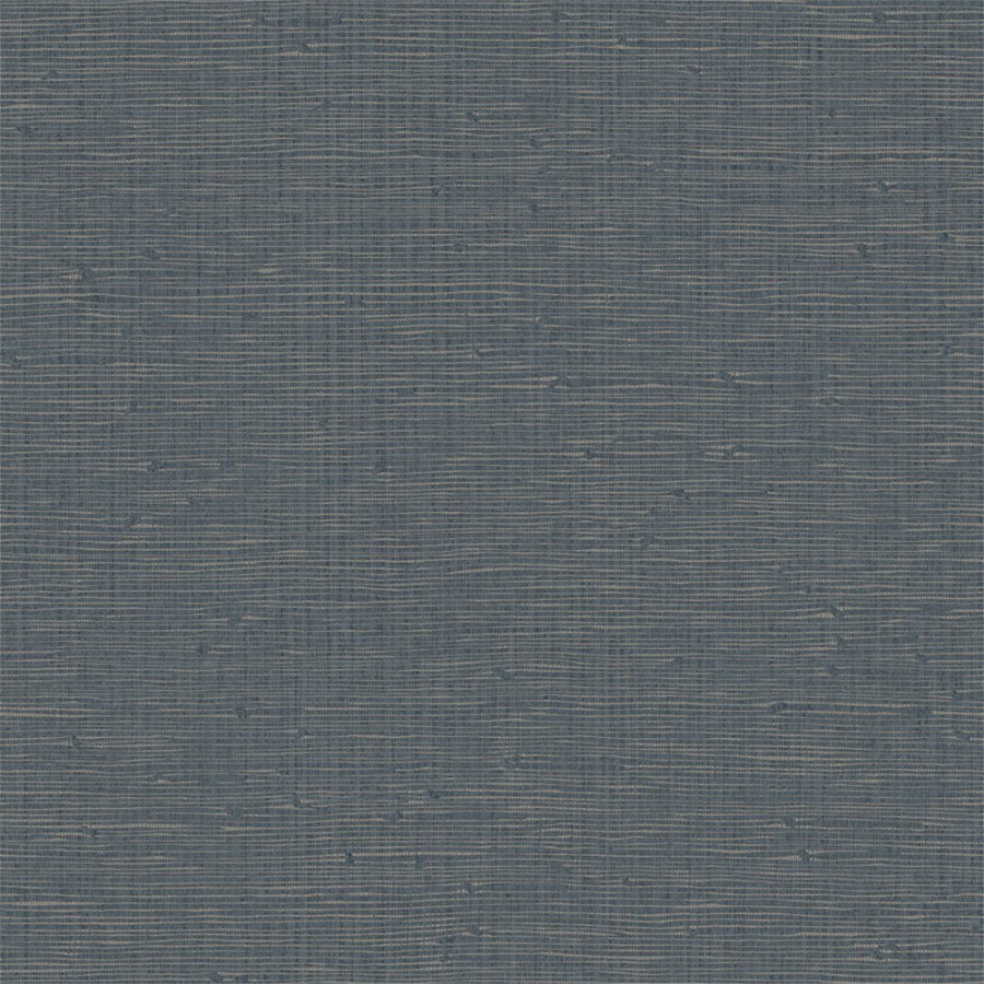 Luxusní vliesová tapeta na zeď, imitace rohože, modrá, stříbrná, IM28057 Imani Decoprint - Decoprint