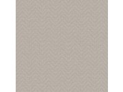 Geometrická vliesová tapeta na zeď, béžová, šedá, imitace látky, 140088, Abigail Ahern vol.1, Graham& Brown