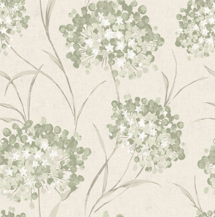 Vliesová tapeta na zeď, zelená, šedá, květinový vzor, 140331, Laura Ashley 4 - Laura Ashley