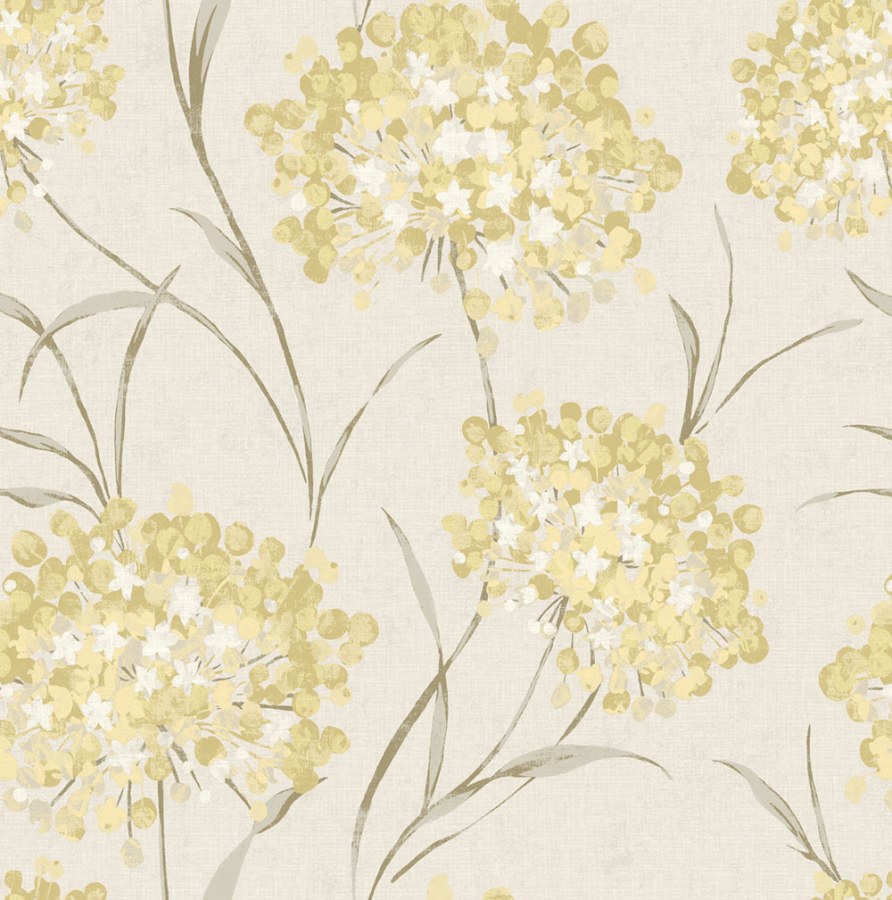 Vliesová tapeta na zeď, žlutá, béžová, květinový vzor, 140330, Laura Ashley 4 - Laura Ashley