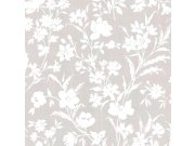 Vliesová tapeta na zeď, šedá, květinový vzor, 130110, Laura Ashley 4 Tapety Yara - Laura Ashley