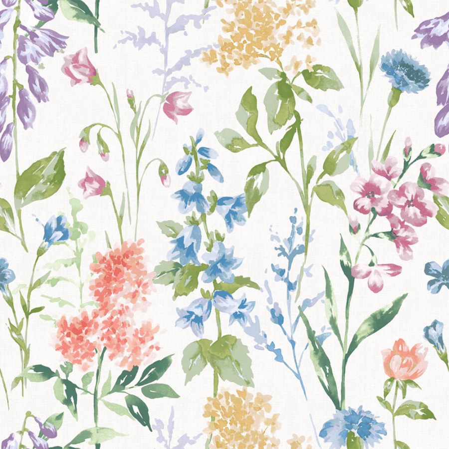 Vliesová tapeta na zeď, bílá, zelená, květinový vzor, 130103, Laura Ashley 4 - Laura Ashley