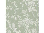 Vliesová tapeta na zeď, zeleno-bílá, květinový vzor, 130116, Laura Ashley 4 Tapety Yara - Laura Ashley