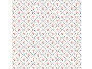 Vliesová tapeta na zeď, červená, zelená, růžičky, 122766, Laura Ashley 4