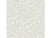 Vliesová tapeta na zeď, modrá, růžová, květiny, 122749, Laura Ashley 4 Tapety Yara - Laura Ashley