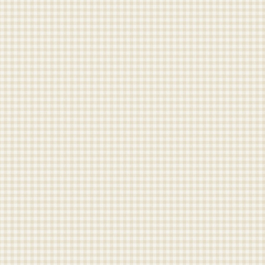 Vliesová tapeta na zeď, béžovo-bílá, káro, 7867, Newbie Wallpaper, Borastapeter - Borastapeter