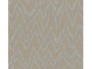Tapety Yara Marburg - Vliesová tapeta na zeď, stříbrno-zlatý cik cak vzor, 32046, Grains & Plains, Marburg Vliesová tapeta na zeď, stříbrno-zlatý cik cak vzor, 32046, Grains & Plains, Marburg