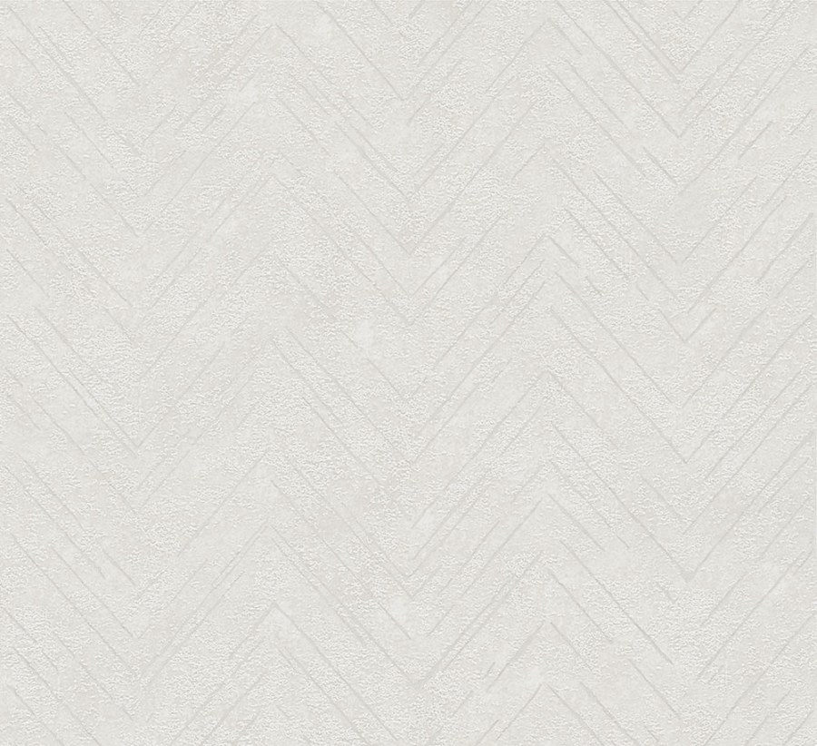 Vliesová tapeta na zeď, bílo-krémová, bílý cik cak vzor, 32035, Grains & Plains, Marburg Vliesová tapeta na zeď, bílo-krémová, bílý cik cak vzor, 32035, Grains & Plains, Marburg