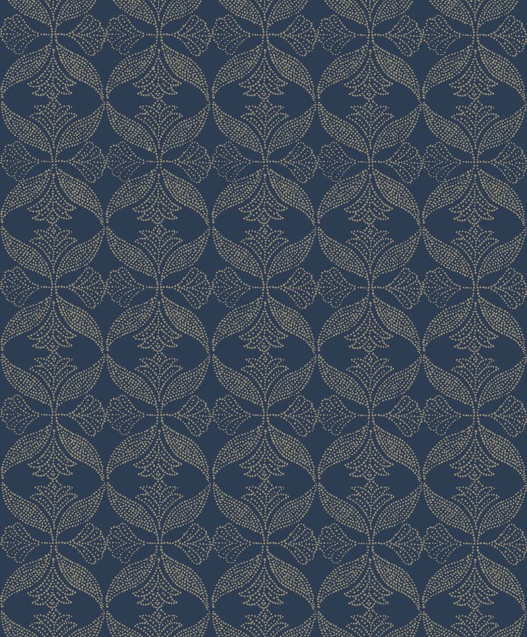 Tapety Yara - Decoprint - Zámecká vliesová tapeta na zeď, modrá, stříbrná, květiny, AN28232, Antibes, Decoprint Zámecká vliesová tapeta na zeď, modrá, stříbrná, květiny, AN28232, Antibes, Decoprint - Decoprint