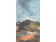 Vliesová obrazová tapeta na zeď, zelená, modrá, horská krajina, SYD27594, Serenity, Decoprint