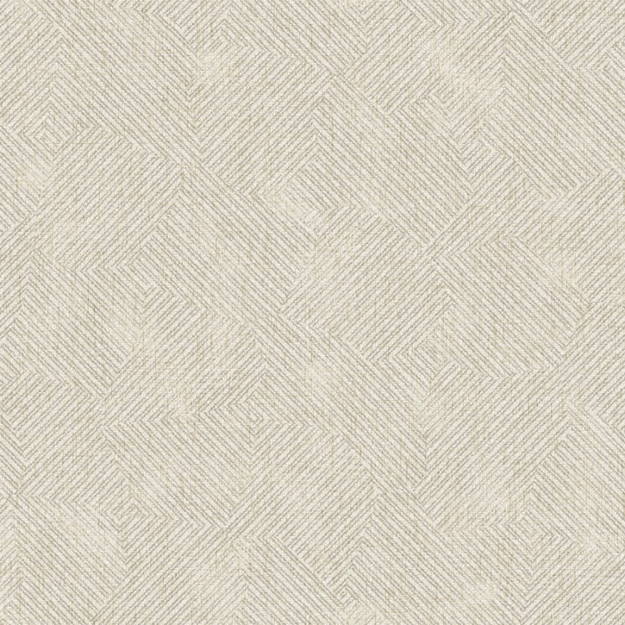 Geometrická vliesová tapeta na zeď, béžová, zlatá, pruhy, SY27521, Serenity, Decoprint - Decoprint