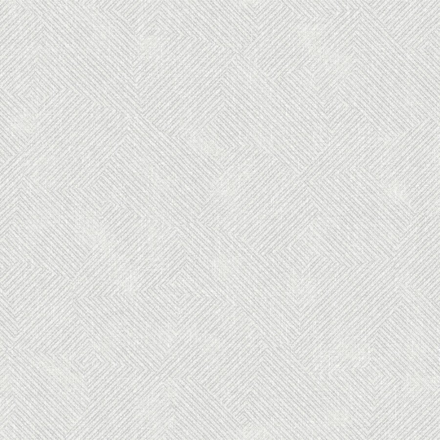 Geometrická vliesová tapeta na zeď, bílá, šedá, pruhy, SY27520, Serenity, Decoprint