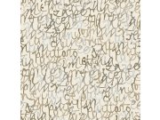Decoprint - Flisová tapeta na zeď, nápisy, Siva, SO27073, Soleado, Decoprint Flisová tapeta na zeď, nápisy, Siva, SO27073, Soleado, Decoprint