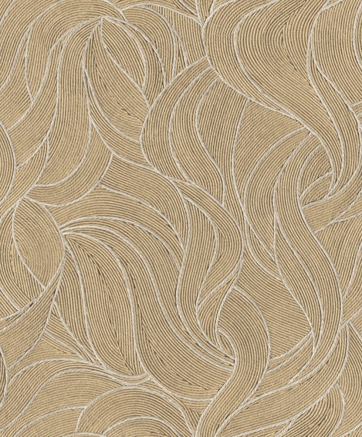 Flisová tapeta na zeď, světle Smeđa, vlnky, TN29071, Terra Nova, Decoprint