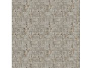 Flisová tapeta na zeď, Siva-bronzová, imitace korku, NHW1028, Perla, Decoprint