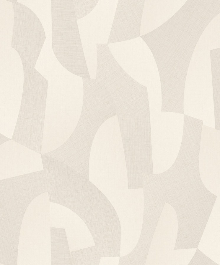 Bež geometrická vliesová tapeta na zeď, AL26270, Allure, Decoprint