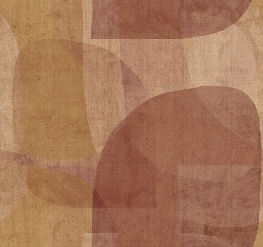 Geometrická vliesová obrazová tapeta na zeď, Smeđa, Crvena, IMD28132, Imani, Decoprint
