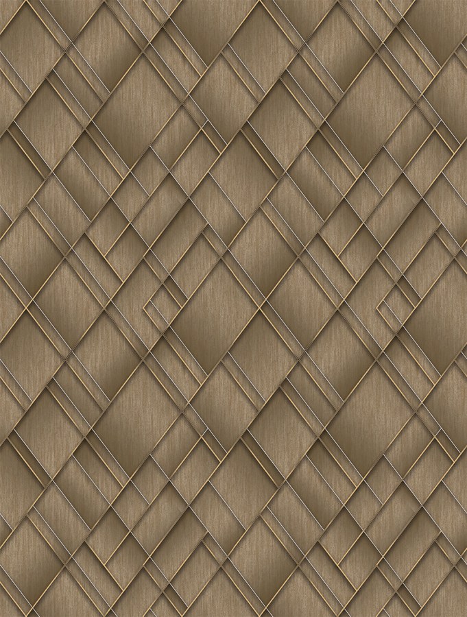 Geometrická vliesová obrazová tapeta na zeď, Smeđa, FW4037-3, Feature Walls, Decoprint Geometrická vliesová obrazová tapeta na zeď, Smeđa, FW4037-3, Feature Walls, Decoprint