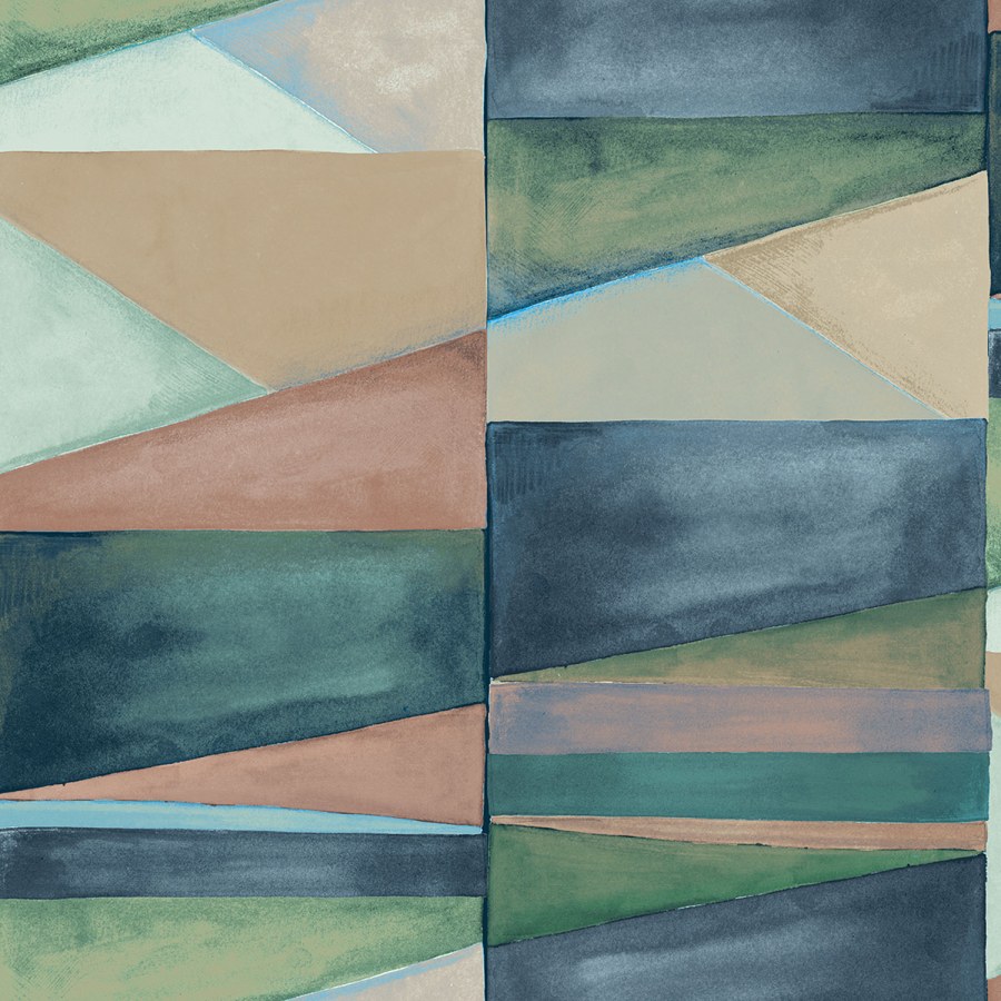 Geometrická vliesová tapeta na zeď, zelena, Plava, SO27031, Soleado, Decoprint Geometrická vliesová tapeta na zeď, zelena, Plava, SO27031, Soleado, Decoprint